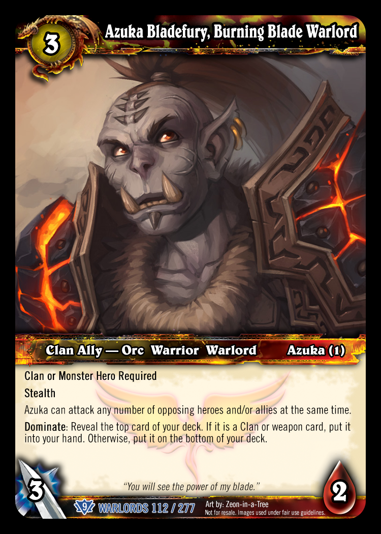 Warlords Clan Allies — World of Warcraft TCG Reborn